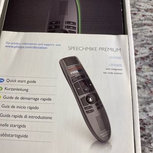 A nice basically new speechmike premium 3500